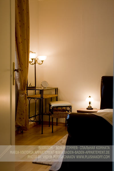 bedroom, das schlafzimmer, спальная комната- Maria-Viktoria-Appartement in Baden-Baden